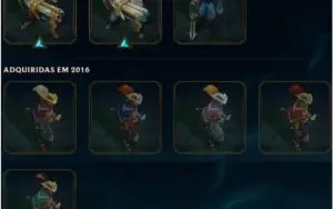 CONTA DIAMANTE 4 170 CAMPEÕES 80+ SKINS LEAGUE OF LEGENDS