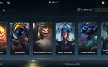 WILD RIFT 62 SKINS+1890 WCs; 14K PONTOS DE COLECIONADORES;