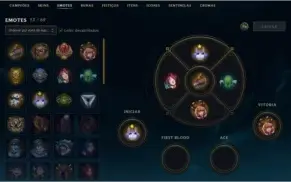 Conta lol atual plat 4 borda de diamante +100 skins