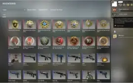 [TOP] CONTA PRIME CSGO - CHEIA DE MEDALHAS - 20 gc