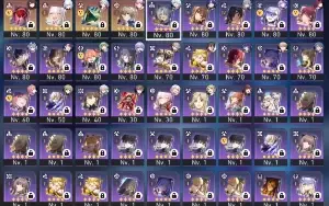 Honkai Star Rail Com Quase Todos Personagens Pity Alto