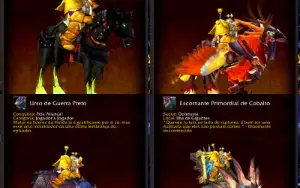 Conta com Challenge mod Pandaria Paladino e spectral tiger