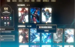 conta league of legends
