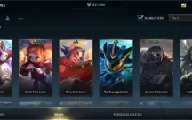 WILD RIFT 4 LENDARIAS COMPRADAS 27 SKINS; MELHOR PREÇO