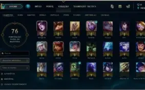 conta prata 3  7 skins 21 champ 43 icones 3sentinela