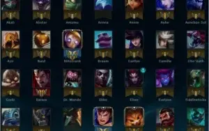 CONTA DE LOL / 87 CHAMP / 34 SKINS / SEM EMAIL VERIFICADO
