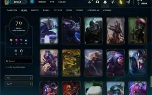Conta diamante 4 com 110 Champs e 79 Skins