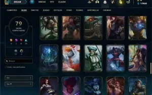 Conta diamante 4 com 110 Champs e 79 Skins