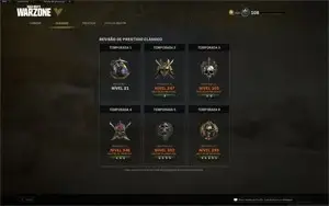 Conta Warzone com varias skins , armas diamante , gold.