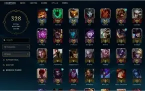 CONTA LOL,151 SKINS, TODOS CAMPEOES,FLEX PLAT IV,SOLO GOLD I