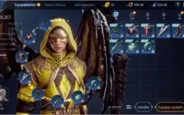 CONTA MIR4 LEVEL 62 | 71K DE FORÇA | 3 PETS VERMELHOS