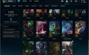 Conta prata 4 com 17 skins e 34 champs ( 160k de riven )
