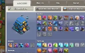 Clash of Clans cv12 recente