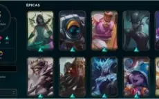 Acc LOL de 2014 Level 245 - Ouro IV - 93 Skins - Full Champs