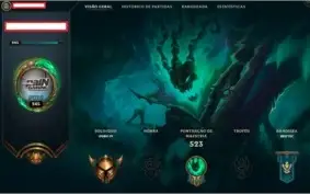 Acc LOL de 2014 Level 245 - Ouro IV - 93 Skins - Full Champs