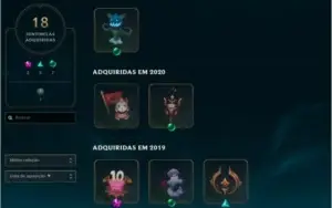 Acc LOL de 2014 Level 245 - Ouro IV - 93 Skins - Full Champs