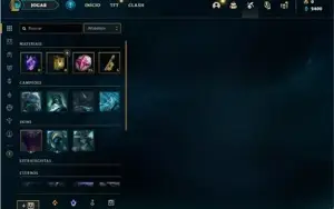 Conta ouro 2 com 24 Champs e 1 Skin + 7 Espolios