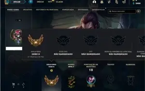 Conta ouro 2 com 24 Champs e 1 Skin + 7 Espolios
