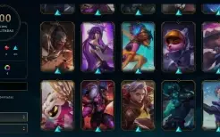 CONTA LOL - LVL 222 - 99 Champions - 100 Skins - FULL ACESSO