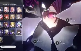 Conta Honkai Star Rail End Game focada em DoT e Quebra