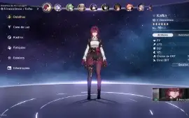 Conta Honkai Star Rail End Game focada em DoT e Quebra