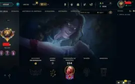 conta lol level 158