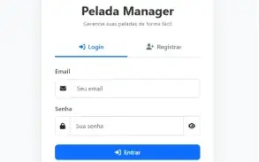 Pelada Manager Gestão Simples E Rápida Para O Futebol Amador