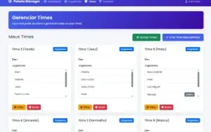 Pelada Manager Gestão Simples E Rápida Para O Futebol Amador