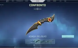 Conta valorant com 900 reais em skins!!