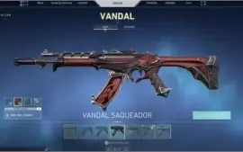 Conta valorant com 900 reais em skins!!