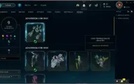 Conta LOL - Platina S11 / 20k EA / 136 Skins / Todos Champs