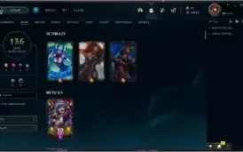 Conta LOL - Platina S11 / 20k EA / 136 Skins / Todos Champs