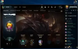 conta lol platina