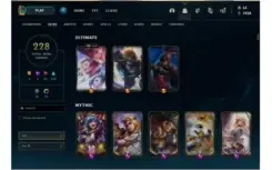 Conta League of Legends Platina