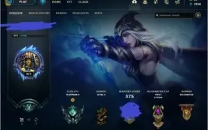Conta League of Legends Platina