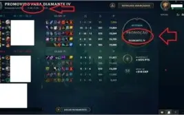 Conta lol DIAMANTE 4 com 68V e 35D, Barato!