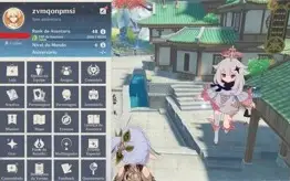 Conta Genshin Impact AR 48 Diluc + Childe + 2 Qiqi + Nahida