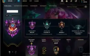 Conta lol Mestre (emotes mestre qiyana aphelios)