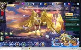 Saint Seiya-A1 Pegasus- Quase FULL,160K Gemas  500 Estrelas