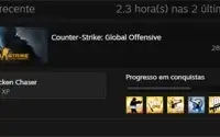 Conta csgo level 19 prime