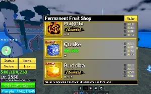 Conta de Roblox (Blox Fruits e Anime Last Stand).