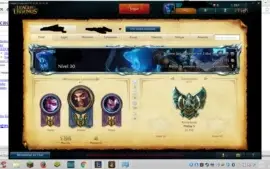 Conta no LoL Platina V 36 pdl 22 skin (UdyrGuardião)61champs