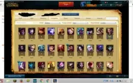 Conta no LoL Platina V 36 pdl 22 skin (UdyrGuardião)61champs