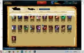 Conta no LoL Platina V 36 pdl 22 skin (UdyrGuardião)61champs