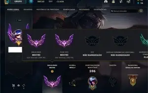 Vendo conta rara de lol com 5k investido