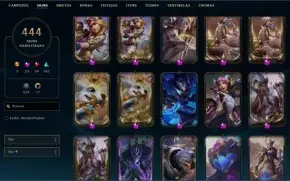 Vendo conta rara de lol com 5k investido