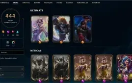 Vendo conta rara de lol com 5k investido