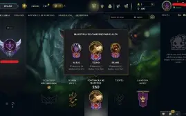 Conta League of Legends Full Acesso - 90 Champs e 95 Skins