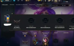 Conta Ferro Rara, Lvl 32, Upada Na Mão, Honra3, 100% Segura