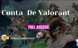 Conta valorant full acesso com skin vandal heroi valoroso